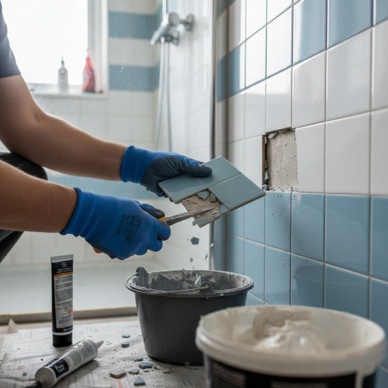Bathroom Tile Replacement